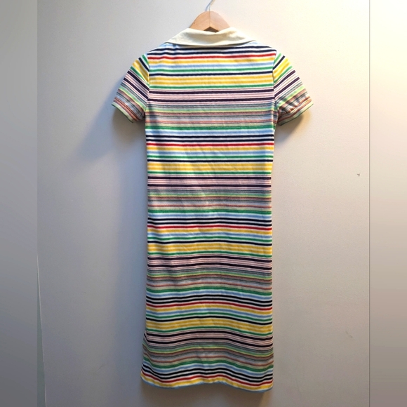 Vintage 1970 Handmade Rainbow Dress - Picture 2 of 11